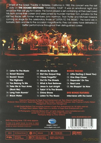 The Doobie Brothers: Live At The Greek Theatre [DVD]
