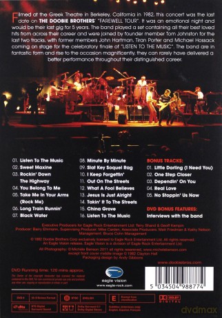 The Doobie Brothers: Live At The Greek Theatre [DVD]