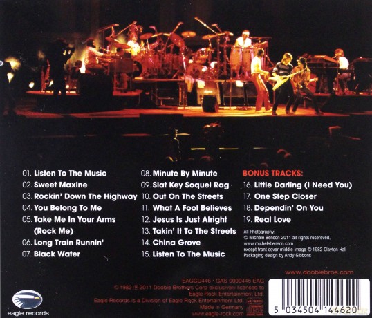 The Doobie Brothers: Live At The Greek Theatre [CD]