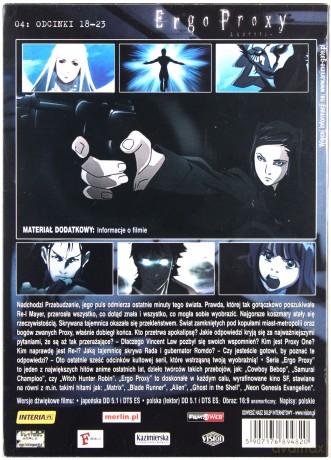 Ergo Proxy 4 (odcinki 18-23) [DVD]