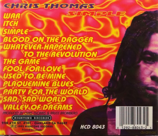 Chris Thomas: Simple [CD]