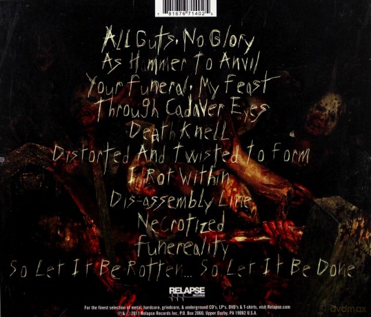 Exhumed: All Guts No Glory [CD]