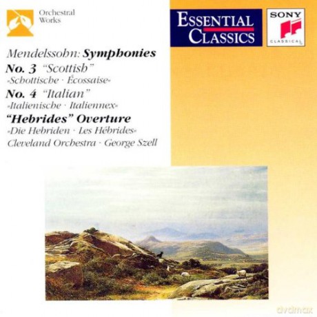 Mendelssohn: Sinfonie 3+4/Hebriden-Ouvert. [CD]