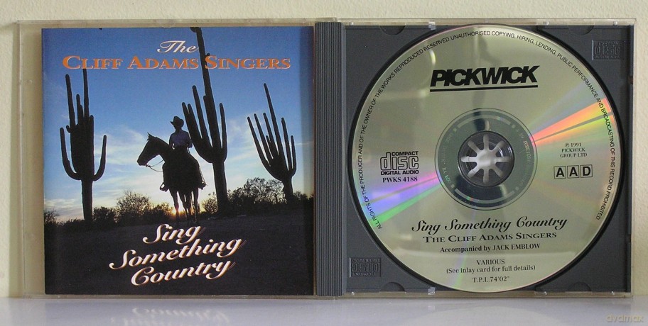 The Cliff Adams Singers: Sing Something Country [CD]