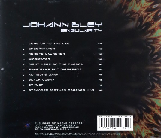 Johann Bley: Singularity [CD]