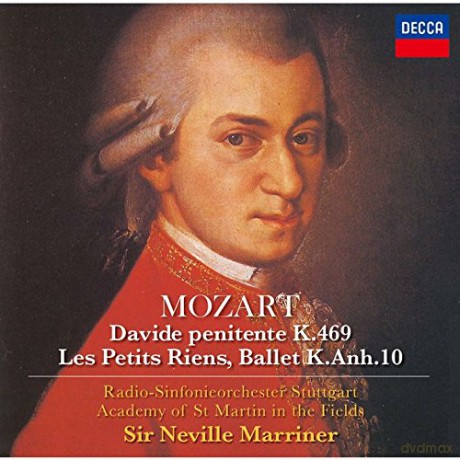 Neville Marriner: Sir Neville Marriner - Mozart: Davide Penitente, Les Petits Riens Uccd-90031 [CD]