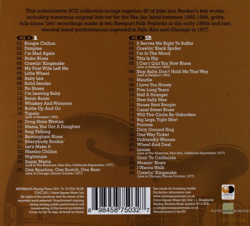 John Lee Hooker: Boogie Chillun [2CD]