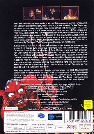Iron Maiden: The Number Of The Beast [DVD]