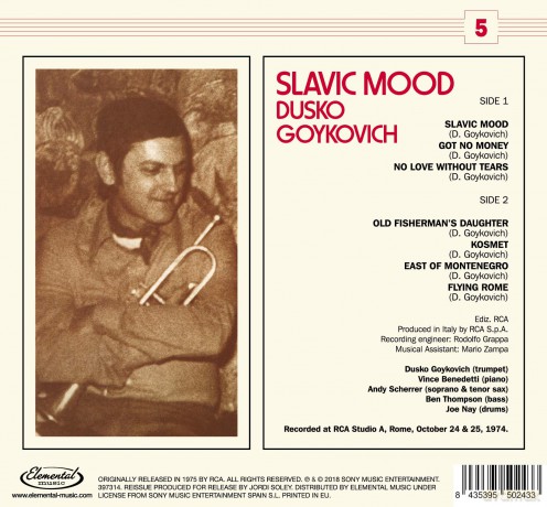 Dusko Goykovich: Slavic Mood [CD]