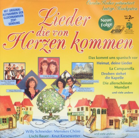 Die Von Herzen Kommen Lieder: Slavo Avensik, Bachler-Buam, Uschi Bauer, Bianca.. [CD]