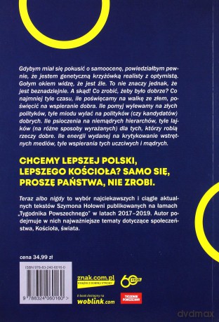 Teraz albo nigdy - Szymon Hołownia [KSIĄŻKA]