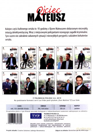 Ojciec Mateusz seria 11-20 [BOX] [40DVD]