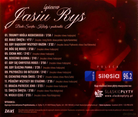Jan Rys: Białe święta [CD]