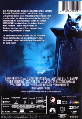 Smętarz dla zwierzaków [DVD]