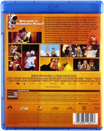 Tedi i mapa skarbów [Blu-Ray]