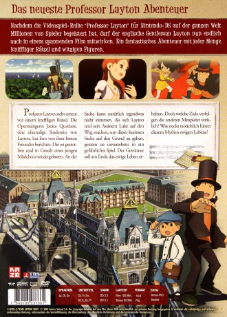 Profesor Layton i wieczna diwa [DVD]