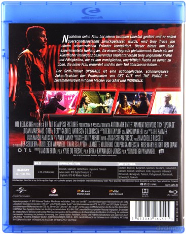 Ulepszenie (Upgrade. Ulepszenie)  [Blu-Ray]
