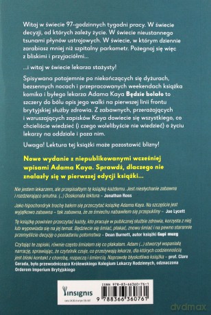 Będzie bolało - Adam Kay [KSIĄŻKA]