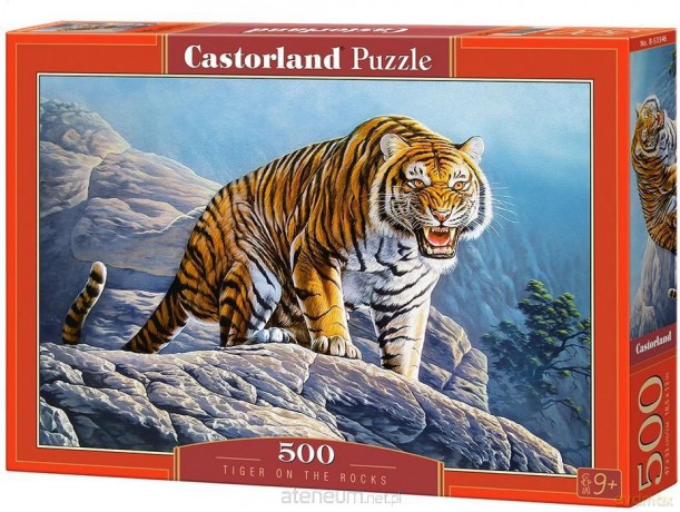 CASTORLAND 500 el. Tygrys na skłach [PUZZLE]