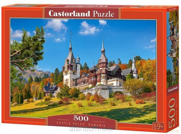 CASTORLAND 500 el. Zamek Peles Rumunia [PUZZLE]