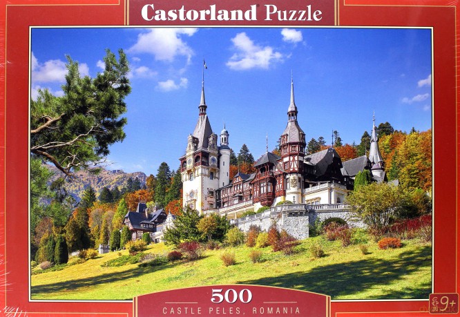 CASTORLAND 500 el. Zamek Peles Rumunia [PUZZLE]