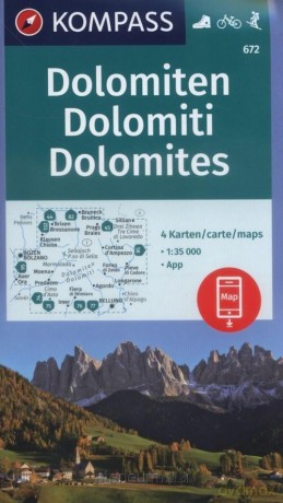 Dolomiten 1:35 000 Kompass