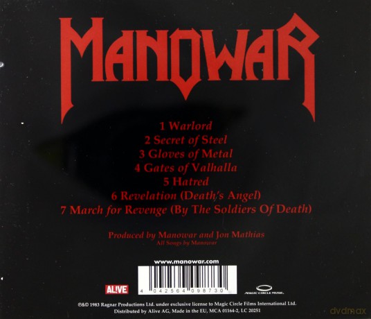Manowar: Into Glory Ride [CD]