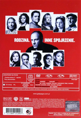 Rodzina Soprano sezon 2 [BOX] [4DVD]