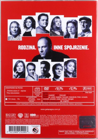 Rodzina Soprano sezon 2 [BOX] [4DVD]