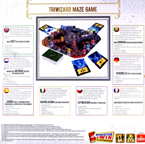 Harry Potter Triwizard Maze Game [GRA PLANSZOWA]