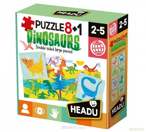 HEADU 8+1 Dinozaury [PUZZLE]