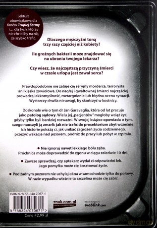 Jak nie umrzeć. Radzi patolog sądowy - Jan Garavaglia [KSIĄŻKA]