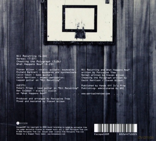 Porcupine Tree: Nill Recurring [CD]