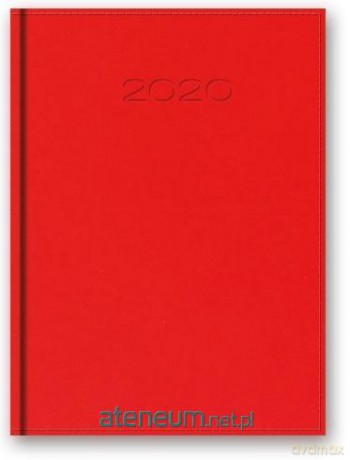 Kalendarz 2020 Tygodniowy B5 Vivella Czerwony [KALENDARZ]