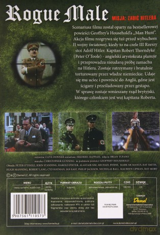 Rogue Male - Misja Zabić Hitlera [DVD]