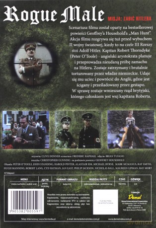 Rogue Male - Misja Zabić Hitlera [DVD]