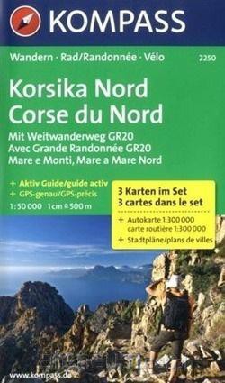 Korsika Nd 1:50 000 Kompass