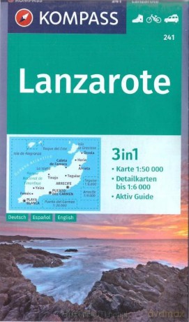 Lanzarote 1:50 000 Kompass