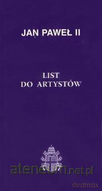 List do artystów - Jan Paweł II [KSIĄŻKA]