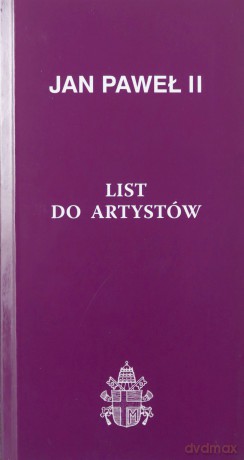 List do artystów - Jan Paweł II [KSIĄŻKA]