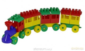 Lokomotywa + 3 wagoniki 42 cm 36711