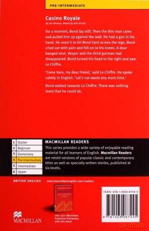 Macmillan Readers: Casino Royale - Ian Fleming [KSIĄŻKA]