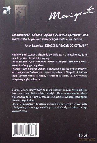 Maigret i gangsterzy - Georges Simenon [KSIĄŻKA]