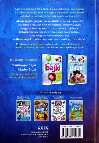 Mądre bajki. Pozytywne myślenie - Agnieszka Antosiewicz [KSIĄŻKA]
