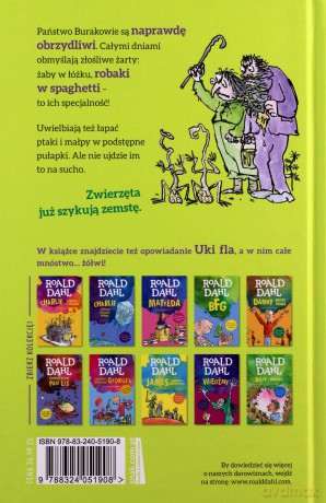 Państwo Burakowie i inne historie - Roald Dahl [KSIĄŻKA]