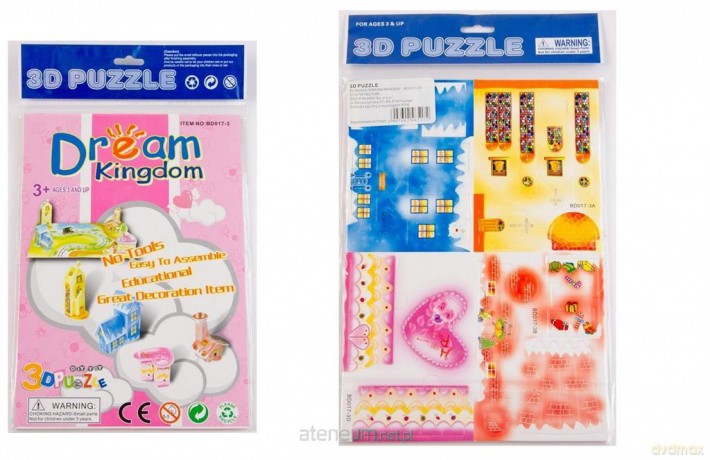 Puzzle 3D Kraina marzeń mix [PUZZLE]