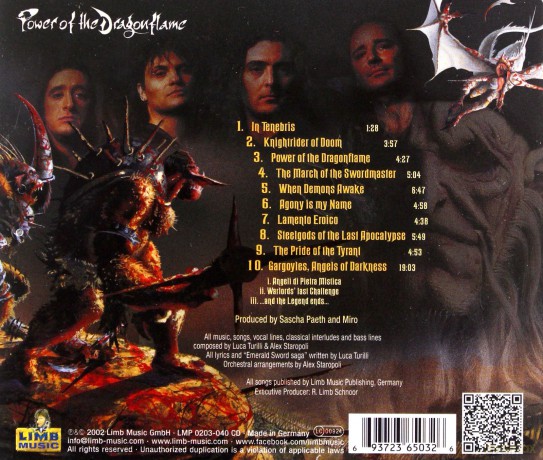 Rhapsody: Power Of The Dragon Flame [CD]