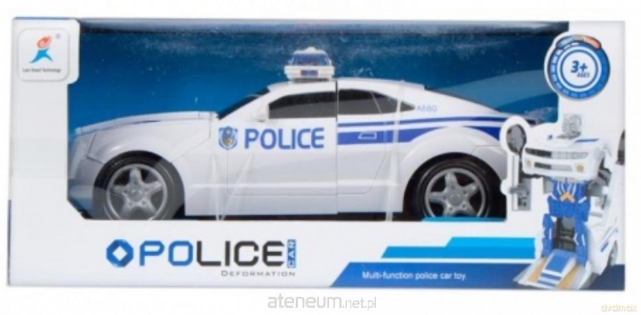 Robot auto policja