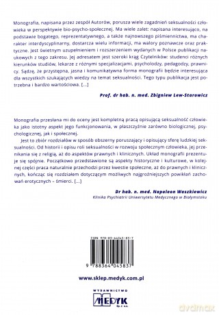 Seks a zdrowie psychiczne - monografia naukowa - Marta Dębowska, Piotr Gałecki, Agata Szulc [KSIĄŻKA]