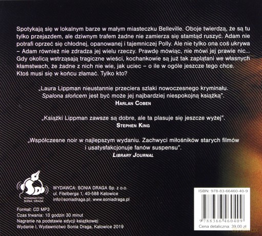 Spalona słońcem - Laura Lippman, Aleksandra Guzik, Małgorzata Gołota [AUDIOBOOK]